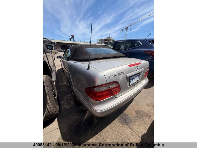 1999 Mercedes-benz Clk 320c მანქანა იყიდება აუქციონზე, vin: WDB2084651T012292, აუქციონის ნომერი: 40083142