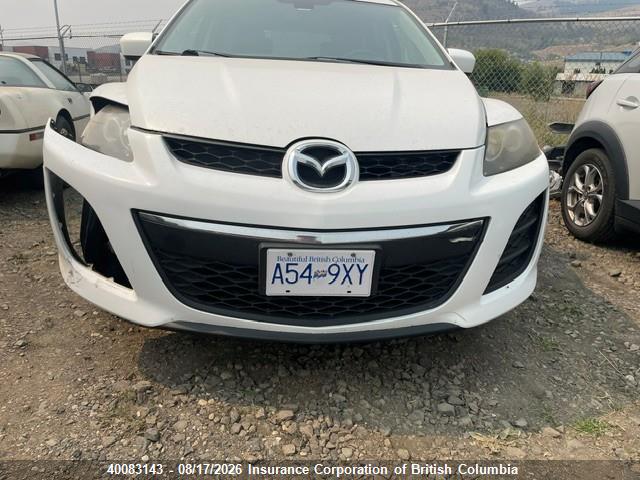 Продаж на аукціоні авто 2011 Mazda Cx-7, vin: JM3ER2B53B0382809, номер лоту: 40083143