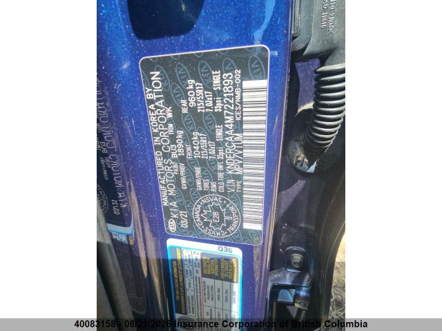 KIA SELTOS EX 2021 KNDERCAA4M7221893 Image 20