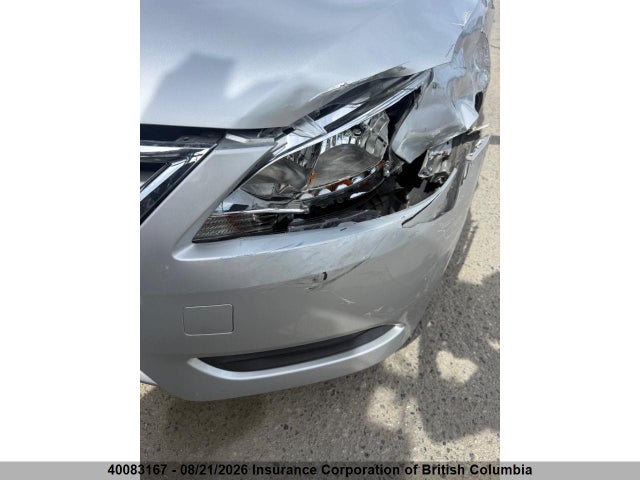 2013 Nissan Sentra S/sv/sr/sl მანქანა იყიდება აუქციონზე, vin: 3N1AB7AP6DL707151, აუქციონის ნომერი: 40083167