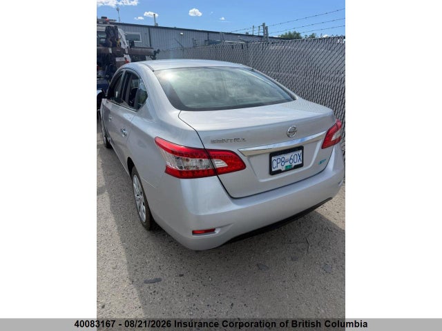 2013 Nissan Sentra S/sv/sr/sl მანქანა იყიდება აუქციონზე, vin: 3N1AB7AP6DL707151, აუქციონის ნომერი: 40083167