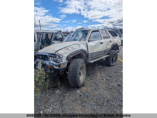 Aukcja sprzedaży 1993 Toyota 4runner Sr5, vin: JT4VN36H7P0016213, numer aukcji: 40083168