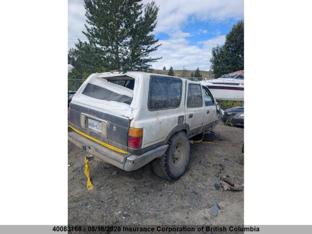 Aukcja sprzedaży 1993 Toyota 4runner Sr5, vin: JT4VN36H7P0016213, numer aukcji: 40083168