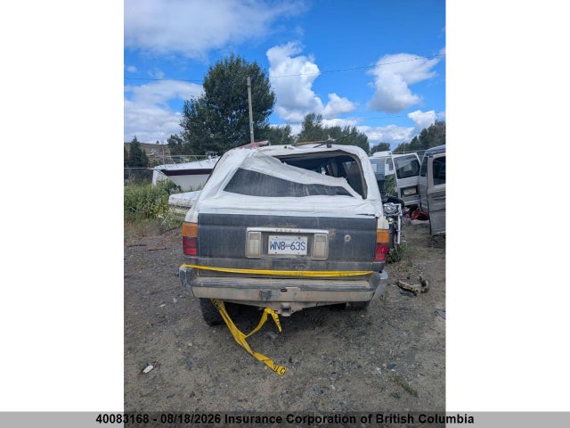 Aukcja sprzedaży 1993 Toyota 4runner Sr5, vin: JT4VN36H7P0016213, numer aukcji: 40083168