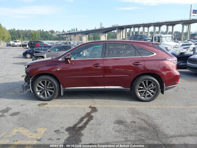 Продажа на аукционе авто 2013 Lexus Rx 350/base/f Sport, vin: 2T2BK1BA3DC174554, номер лота: 40083169