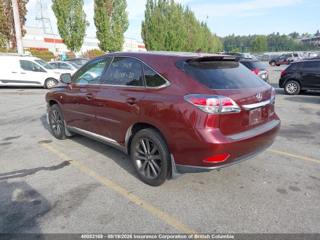 Продажа на аукционе авто 2013 Lexus Rx 350/base/f Sport, vin: 2T2BK1BA3DC174554, номер лота: 40083169
