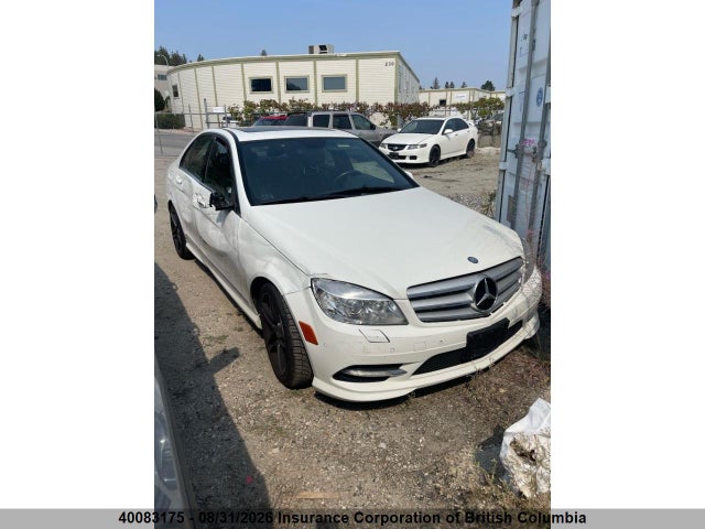 Продаж на аукціоні авто 2011 Mercedes-benz C 300 4mati, vin: WDDGF8BB5BA526721, номер лоту: 40083175