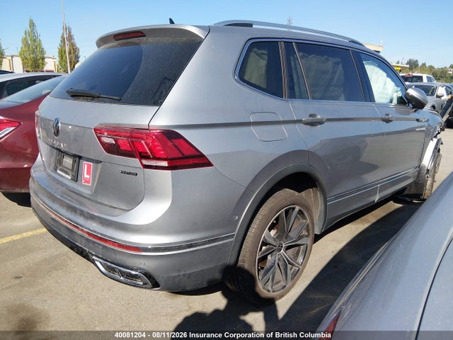 Продаж на аукціоні авто 2023 Volkswagen Tiguan Sel R-line Black, vin: 3VV4B7AX1PM035798, номер лоту: 40081204