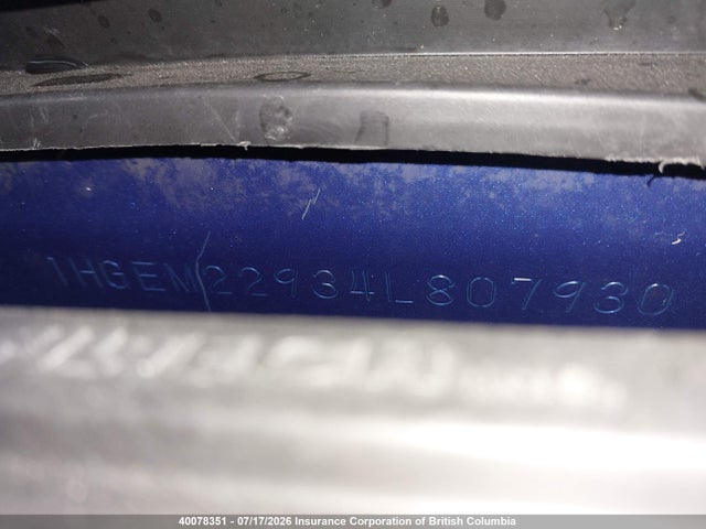 Продаж на аукціоні авто 2004 Honda Civic Ex, vin: 1HGEM22934L807930, номер лоту: 40078351