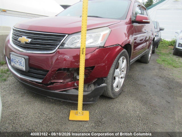 2016 Chevrolet Traverse Lt მანქანა იყიდება აუქციონზე, vin: 1GNKVGKD4GJ219557, აუქციონის ნომერი: 40083182