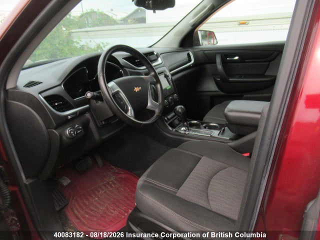 2016 Chevrolet Traverse Lt მანქანა იყიდება აუქციონზე, vin: 1GNKVGKD4GJ219557, აუქციონის ნომერი: 40083182