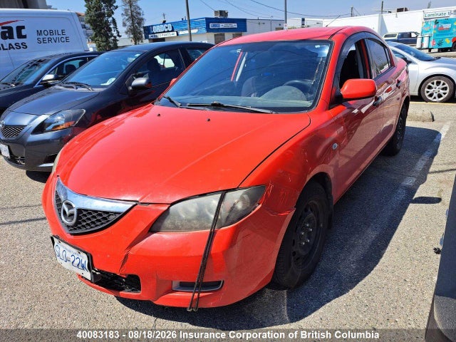 2007 Mazda Mazda3 Gs/gx მანქანა იყიდება აუქციონზე, vin: JM1BK32F471731203, აუქციონის ნომერი: 40083183