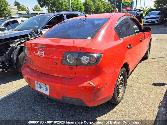 2007 Mazda Mazda3 Gs/gx მანქანა იყიდება აუქციონზე, vin: JM1BK32F471731203, აუქციონის ნომერი: 40083183