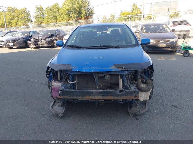 2009 Toyota Corolla Xrs მანქანა იყიდება აუქციონზე, vin: 2T1BE40E59C023791, აუქციონის ნომერი: 40083186