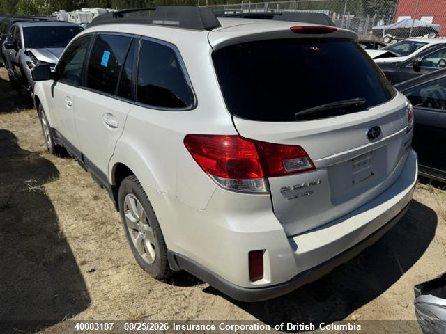 Aukcja sprzedaży 2011 Subaru Outback 3.6 R Limited Package, vin: 4S4BRJLC4B2409308, numer aukcji: 40083187
