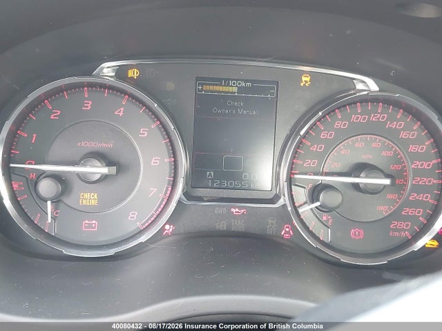 Продаж на аукціоні авто 2016 Subaru Wrx Limited, vin: JF1VA1L64G9816942, номер лоту: 40080432