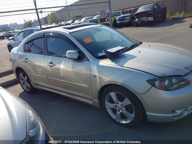40079177 :رقم المزاد ، JM1BK123441190143 vin ، 2004 Mazda 3 S مزاد بيع