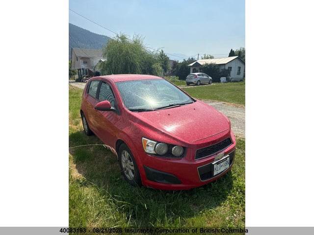 Продаж на аукціоні авто 2012 Chevrolet Sonic, vin: 1G1JB6EH6C4149955, номер лоту: 40083193