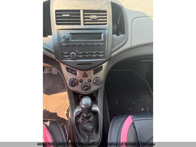 Продаж на аукціоні авто 2012 Chevrolet Sonic, vin: 1G1JB6EH6C4149955, номер лоту: 40083193