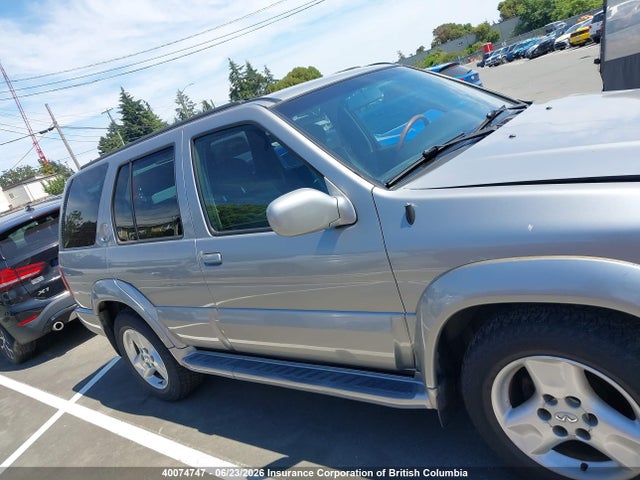 40074747 :رقم المزاد ، JNRDR09Y91W215035 vin ، 2001 Infiniti Qx4 مزاد بيع