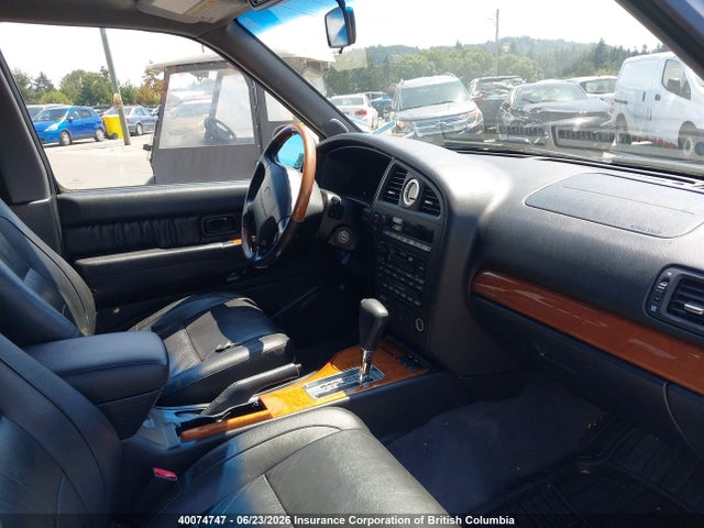 40074747 :رقم المزاد ، JNRDR09Y91W215035 vin ، 2001 Infiniti Qx4 مزاد بيع