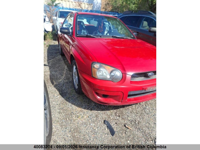 Продаж на аукціоні авто 2005 Subaru Impreza Rs, vin: JF1GD67555G503034, номер лоту: 40083204