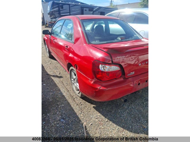 Продаж на аукціоні авто 2005 Subaru Impreza Rs, vin: JF1GD67555G503034, номер лоту: 40083204