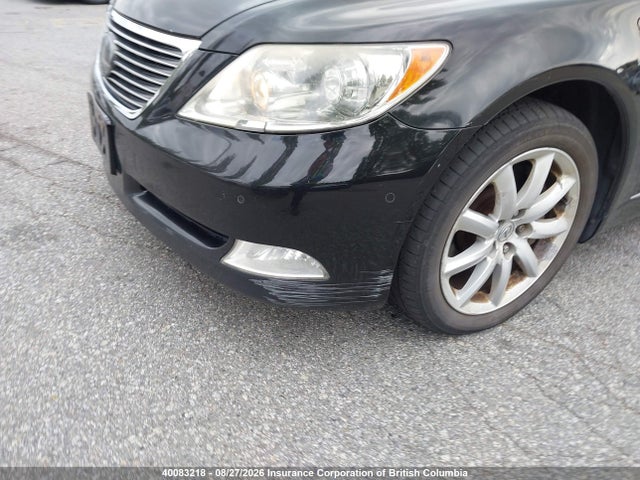 40083218 :رقم المزاد ، JTHCL46F095000134 vin ، 2009 Lexus Ls 460 مزاد بيع
