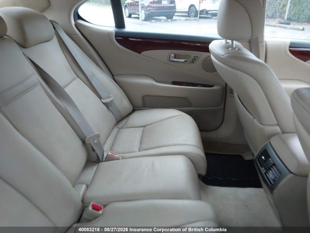 40083218 :رقم المزاد ، JTHCL46F095000134 vin ، 2009 Lexus Ls 460 مزاد بيع