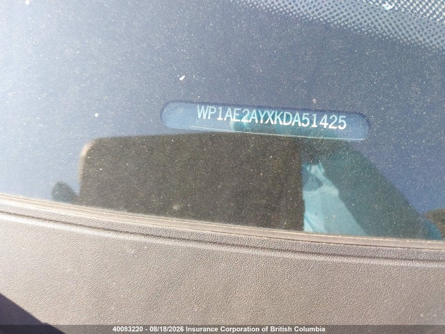 WP1AE2AYXKDA51425 Porsche Cayenne Se Hybrid