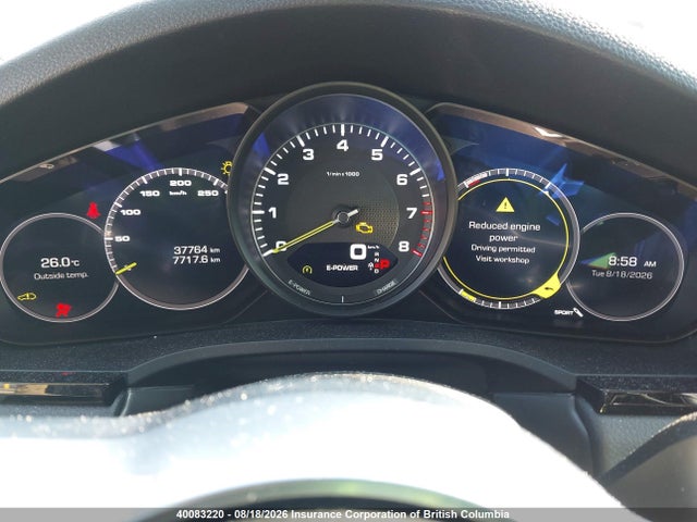 WP1AE2AYXKDA51425 Porsche Cayenne Se Hybrid