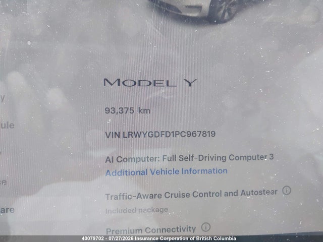 Tesla Model Y 2023 LRWYGDFD1PC967819 Image 16