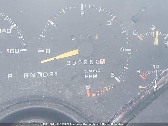 40081954 :رقم المزاد ، 1GTCT14W0RK524274 vin ، 1994 Gmc Sonoma مزاد بيع