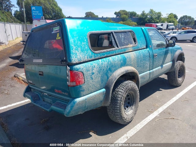 40081954 :رقم المزاد ، 1GTCT14W0RK524274 vin ، 1994 Gmc Sonoma مزاد بيع