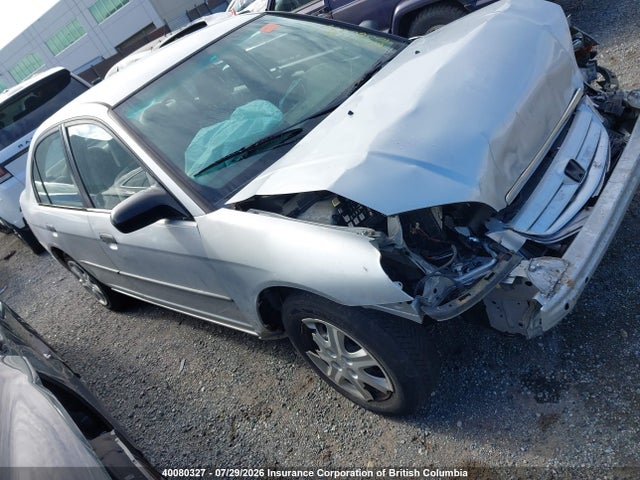 2001 Honda Civic Dx მანქანა იყიდება აუქციონზე, vin: 2HGES163X1H906520, აუქციონის ნომერი: 40080327