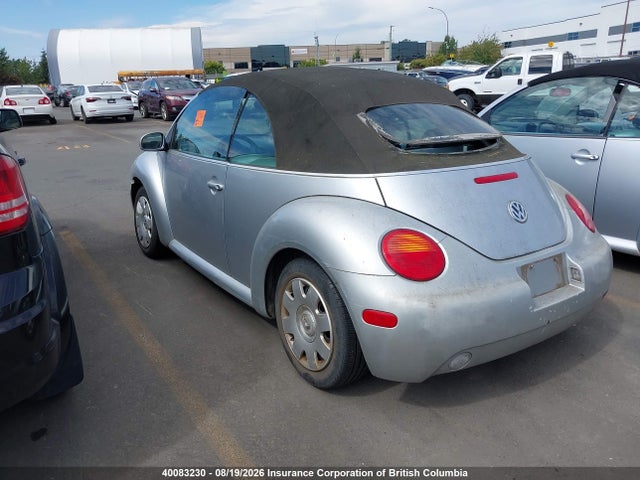 2003 Volkswagen New Beetle Gls მანქანა იყიდება აუქციონზე, vin: 3VWCK21Y73M309535, აუქციონის ნომერი: 40083230