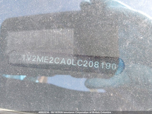2020 Volkswagen Atlas მანქანა იყიდება აუქციონზე, vin: 1V2ME2CA0LC208190, აუქციონის ნომერი: 40083234