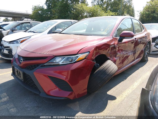 2018 Toyota Camry Hybrid/le/xle/se მანქანა იყიდება აუქციონზე, vin: 4T1B21HK4JU510582, აუქციონის ნომერი: 40082316