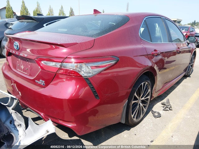 2018 Toyota Camry Hybrid/le/xle/se მანქანა იყიდება აუქციონზე, vin: 4T1B21HK4JU510582, აუქციონის ნომერი: 40082316