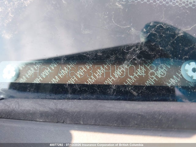 Aukcja sprzedaży 2007 Honda Civic Lx, vin: 2HGFA16537H100486, numer aukcji: 40077292
