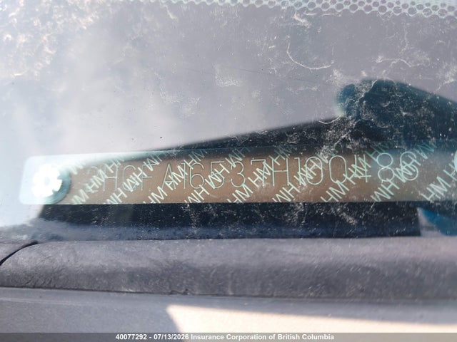Aukcja sprzedaży 2007 Honda Civic Lx, vin: 2HGFA16537H100486, numer aukcji: 40077292