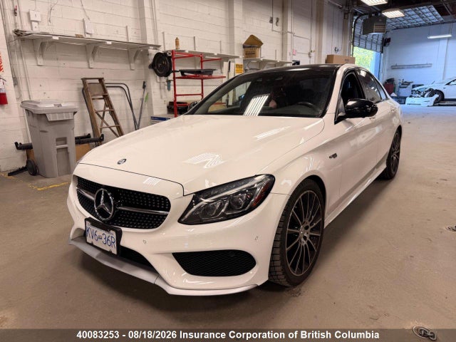 2017 Mercedes-benz C 43 4mati Amg მანქანა იყიდება აუქციონზე, vin: 55SWF6EBXHU184980, აუქციონის ნომერი: 40083253