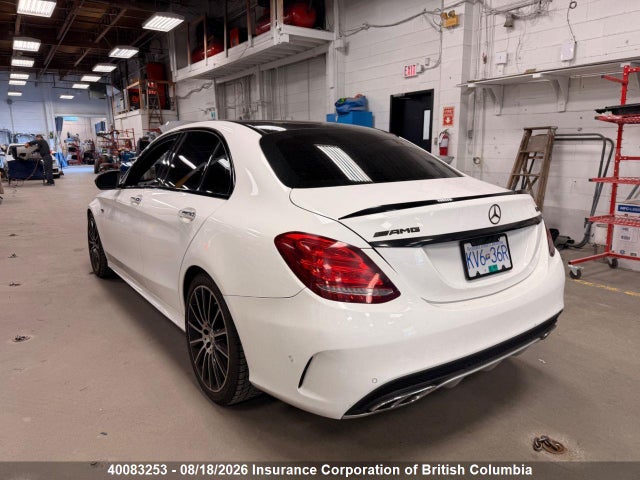 2017 Mercedes-benz C 43 4mati Amg მანქანა იყიდება აუქციონზე, vin: 55SWF6EBXHU184980, აუქციონის ნომერი: 40083253