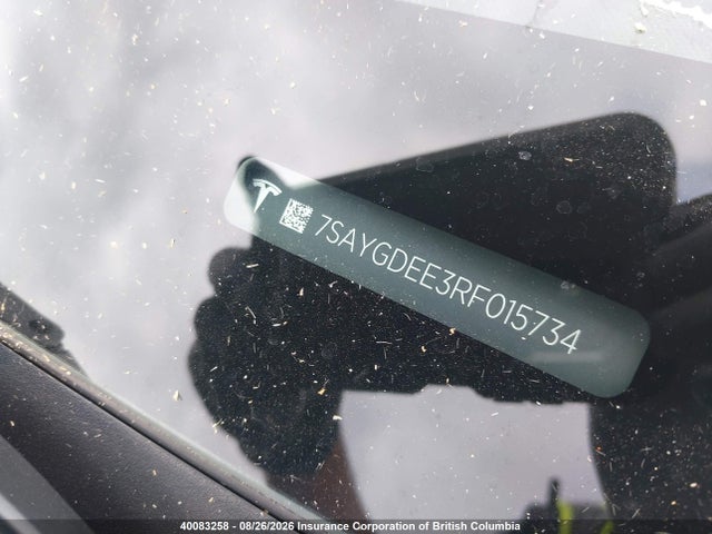 Tesla Model Y 2024 7SAYGDEE3RF015734 Image 9