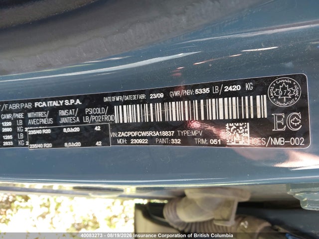 2024 Dodge Hornet Phev R/t მანქანა იყიდება აუქციონზე, vin: ZACPDFCW5R3A18837, აუქციონის ნომერი: 40083273