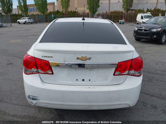 2014 Chevrolet Cruze მანქანა იყიდება აუქციონზე, vin: 1G1PB5SH5E7147088, აუქციონის ნომერი: 40083278