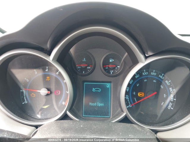 2014 Chevrolet Cruze მანქანა იყიდება აუქციონზე, vin: 1G1PB5SH5E7147088, აუქციონის ნომერი: 40083278