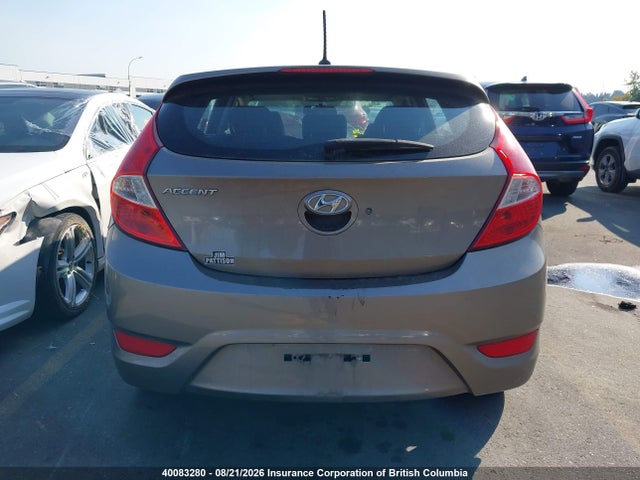 2014 Hyundai Accent Gls/se მანქანა იყიდება აუქციონზე, vin: KMHCU5AEXEU161864, აუქციონის ნომერი: 40083280