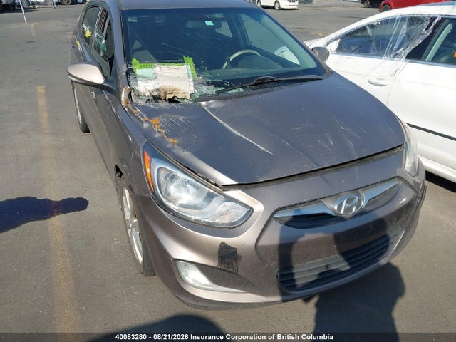 2014 Hyundai Accent Gls/se მანქანა იყიდება აუქციონზე, vin: KMHCU5AEXEU161864, აუქციონის ნომერი: 40083280