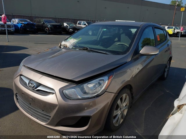 2014 Hyundai Accent Gls/se მანქანა იყიდება აუქციონზე, vin: KMHCU5AEXEU161864, აუქციონის ნომერი: 40083280